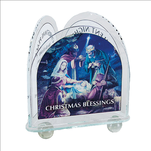 Christmas Blessings Votive Light Holder