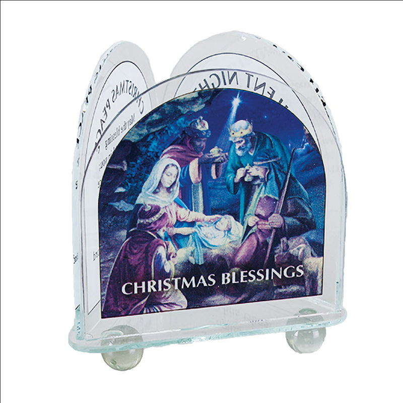Christmas Blessings Votive Light Holder