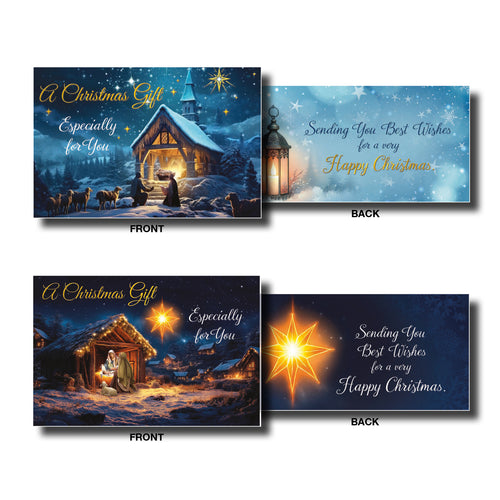 Christmas Money Wallet cards