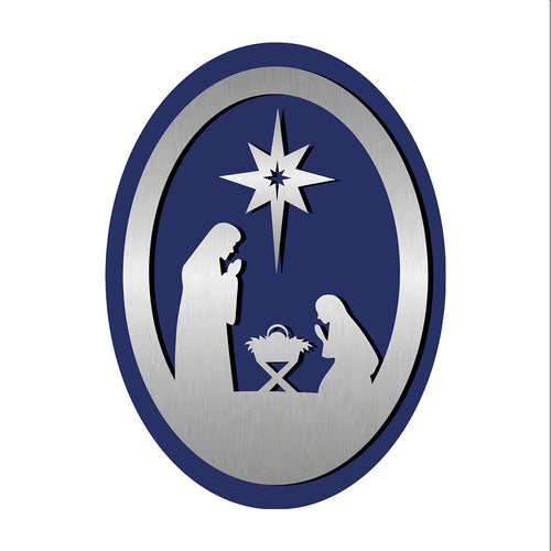 Nativity Lapel Badge