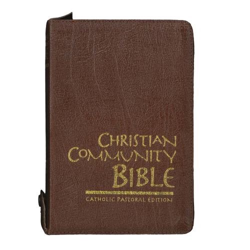 Christian Community Bible - Leather Zip Cover