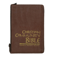 Christian Community Bible - Leather Zip Cover
