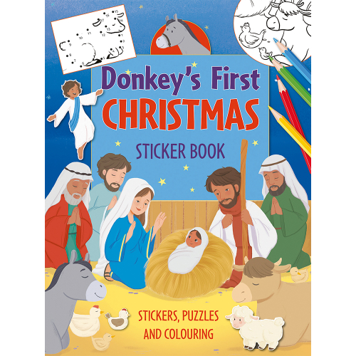 Donkeys First Christmas Sticker Book