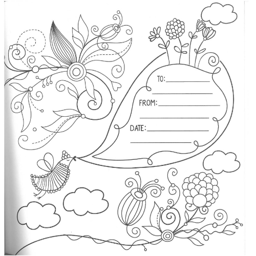 Be Still Colouring Book