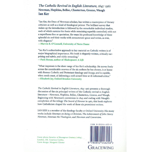 The Catholic Revival in English Literature