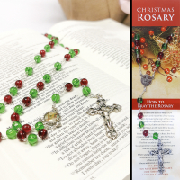 Glass Christmas Rosary