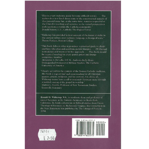 A Liturgists Guide to Inclusive Language