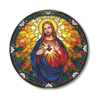 Sacred Heart Suncatcher