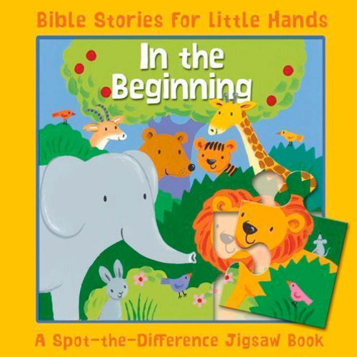 In The Beginning - Spot The Difference Jigsaw Book