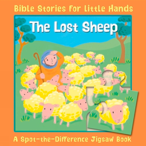The Lost Sheep - Spot The Difference Jigsaw Book