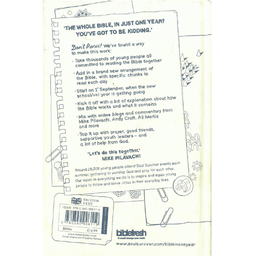 Soul Survivor NIV - Bible in One Year