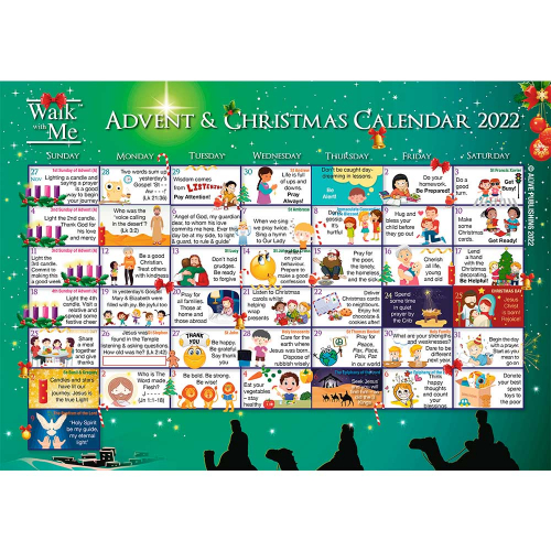 Walk With Me Advent 2022 - Calendars