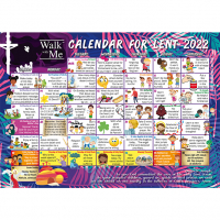 Walk with Me Lent 2022- Calendar