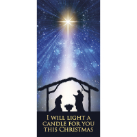 I Will Light A Candle For You Card