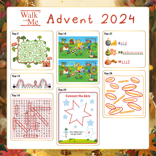 Walk With Me Advent 2024 - Kids Mini Mag