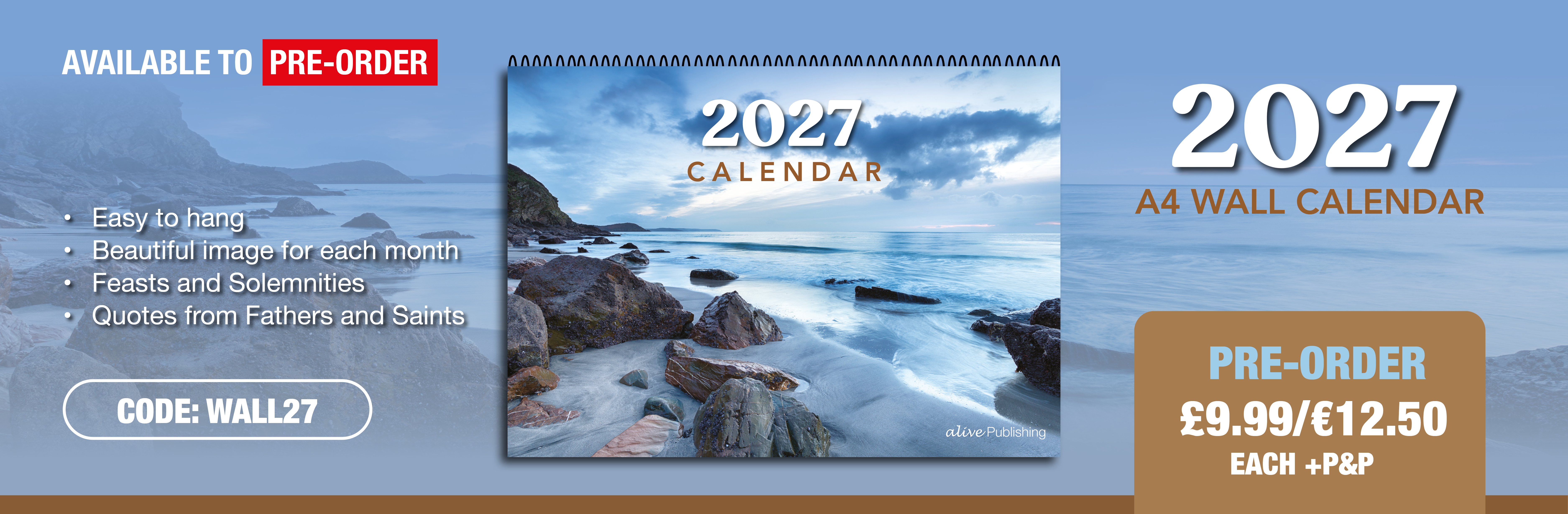 Wall Calendar 2027